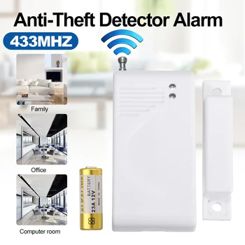 12V Independent Magnetic Sensors Standalone Wireless Home Door Window Entry Burglar Alarm Security Alarm Protect System 433MHz
12V Independent Magnetic Sensors Standalone Wireless Home Door Window Entry Burglar Alarm Security Alarm Protect System 433MHz