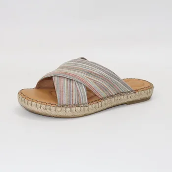 Cross women's slippersColor cloth slippersHigh quality outdoor women's shoesComfortable fisherman's slippers 
Cross women's slippersColor cloth slippersHigh quality outdoor women's shoesComfortable fisherman's slippers