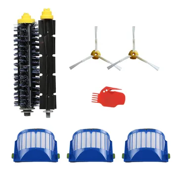 Replacement Part Kit For iRobot Roomba 500 600 700 800 900 Series Vacuum Beater Bristle Brush+Aero Vac Filter+side Brus#N
Replacement Part Kit For iRobot Roomba 500 600 700 800 900 Series Vacuum Beater Bristle Brush+Aero Vac Filter+side Brus#N