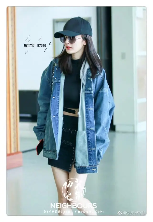 Autumn Europe And America New Style Star Yang Mi Celebrity Style Deconstructable Hooded Jeans Coat Women's Dual Pocket Loose-Fit
Autumn Europe And America New Style Star Yang Mi Celebrity Style Deconstructable Hooded Jeans Coat Women's Dual Pocket Loose-Fit