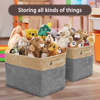 New large cotton Folding Multifunctional Storage Basket Store Towels Toys Clothes With Handles for Families
New large cotton Folding Multifunctional Storage Basket Store Towels Toys Clothes With Handles for Families