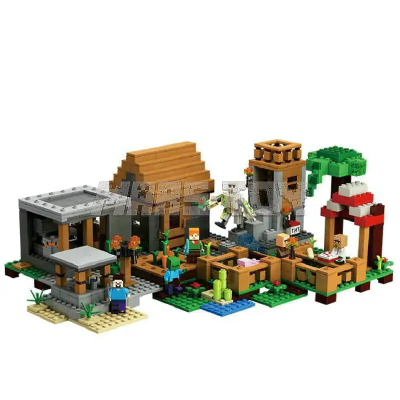 The Village Special Edition Building Blocks With Steve Villagers Action Figures Compatible 21118 Bricks Sets Toys
The Village Special Edition Building Blocks With Steve Villagers Action Figures Compatible 21118 Bricks Sets Toys