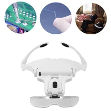 Adjustable 5 Lens Loupe LED Light Headband Magnifier Glass LED Magnifying Glasses With Lamp Glasses Magnifier Glass Embroidery
Adjustable 5 Lens Loupe LED Light Headband Magnifier Glass LED Magnifying Glasses With Lamp Glasses Magnifier Glass Embroidery