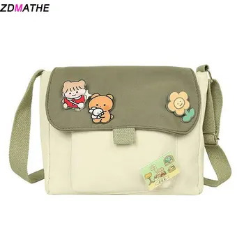 Cartoon Printing Casual Canvas Women's bags Female Shoulder Crossbody Bags for Women Girls 2020 Designer Student School Bag
Cartoon Printing Casual Canvas Women's bags Female Shoulder Crossbody Bags for Women Girls 2020 Designer Student School Bag