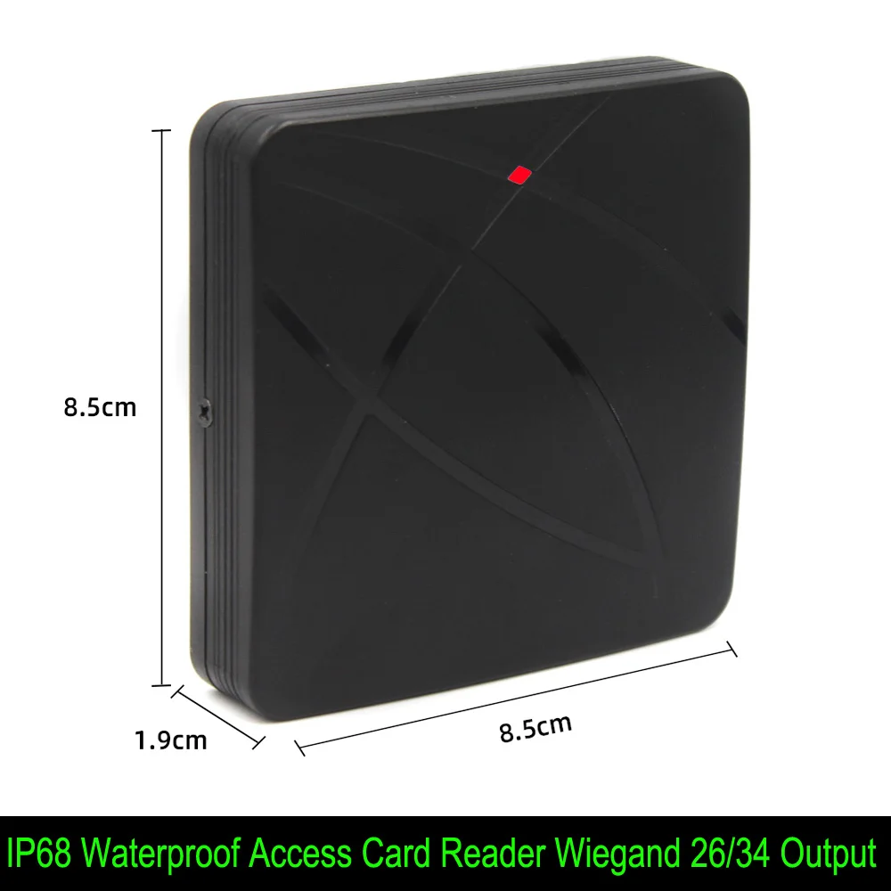 Водонепроницаемый бесконтактный считыватель карт доступа RFID ID EM Wiegand 26 34 125 кГц 13