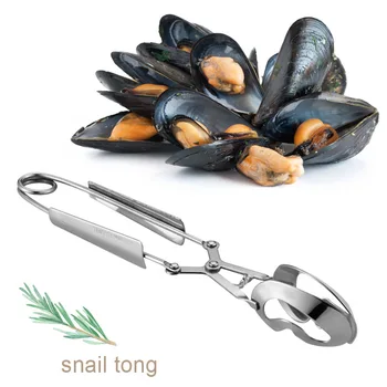 European Stainless Steel Snail Clip Tableware Hotel Kitchen Cooking Restaurant Dining Table French Cuisine Shell Snail Meal Clip 
European Stainless Steel Snail Clip Tableware Hotel Kitchen Cooking Restaurant Dining Table French Cuisine Shell Snail Meal Clip