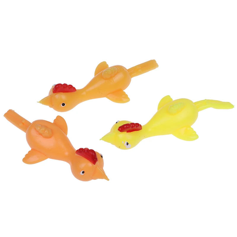 Kinder Schleuder Katapult Fliegende Hühner Finger Fliegen Spielzeug Slingshot 