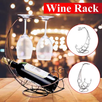 2 in 1 Boat shape Metal Wine Rack Hanging Wine Glass Holder Bar Stand Bracket Display Stand Bracket Decor For Home Kitchen Bar
2 in 1 Boat shape Metal Wine Rack Hanging Wine Glass Holder Bar Stand Bracket Display Stand Bracket Decor For Home Kitchen Bar