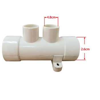 1.5"-3/4" T-adapter Connector, PVC Fitting, Socket for spa hot tub pipe fitting and SPA plastic pvc tee
1.5"-3/4" T-adapter Connector, PVC Fitting, Socket for spa hot tub pipe fitting and SPA plastic pvc tee