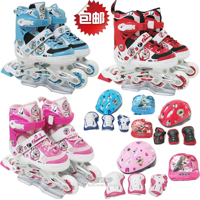 Wholesale ban wei 906 Flash Skates Children Full Set Straight Row Retractable Children Skates Roller Skates
Wholesale ban wei 906 Flash Skates Children Full Set Straight Row Retractable Children Skates Roller Skates
