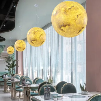 Moon Pendant Lamp 3D Printing Ceiling Light Lamp 220V 50000H LED Bulb Bedroom Dining Room MJJ88
Moon Pendant Lamp 3D Printing Ceiling Light Lamp 220V 50000H LED Bulb Bedroom Dining Room MJJ88