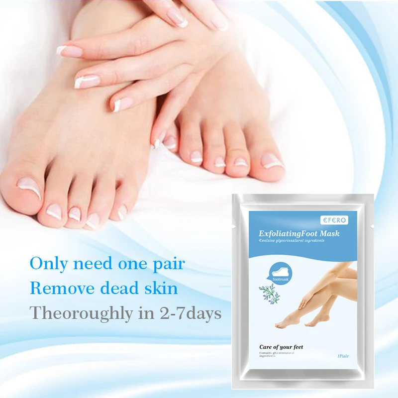 HOT 1pair Silky Exfoliating Foot Mask Dead Skin Remover Moisturizing Socks Feet Peeling Mask Pedicure Heel Care Foot TSLM2
HOT 1pair Silky Exfoliating Foot Mask Dead Skin Remover Moisturizing Socks Feet Peeling Mask Pedicure Heel Care Foot TSLM2