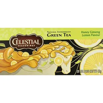 Celestial Seasonings, Té verde - 6 de 300 gr. (Total 1800 gr.)
Celestial Seasonings, Té verde - 6 de 300 gr. (Total 1800 gr.)