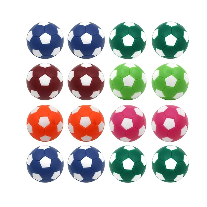 Set of 16 Table Soccer Foosballs Replacement Balls, Mini Colorful 32mm Tabletop Game Ball
Set of 16 Table Soccer Foosballs Replacement Balls, Mini Colorful 32mm Tabletop Game Ball