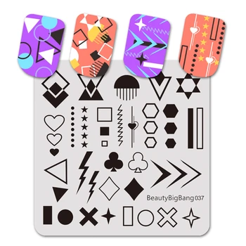 Square Geometric Patterns DIY Nail Designs Nail Art Stamping Plates Nail Template Manicure Stamp Plates Nail Art Tools
Square Geometric Patterns DIY Nail Designs Nail Art Stamping Plates Nail Template Manicure Stamp Plates Nail Art Tools