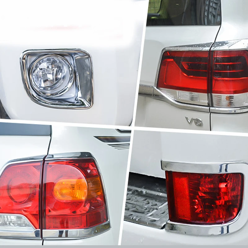 08-2020 for Toyota Land Cruiser headlight eyebrow taillight frame decoration strip front and rear fog lamp cover modification
08-2020 for Toyota Land Cruiser headlight eyebrow taillight frame decoration strip front and rear fog lamp cover modification
