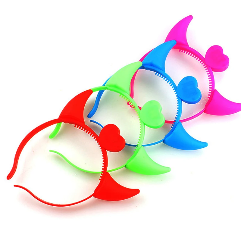 20pcs Colorful Led Headband Glowing Hairband Light Up Toys Head flash Headband Wear Wedding Concert Bar Party Supplies (2)