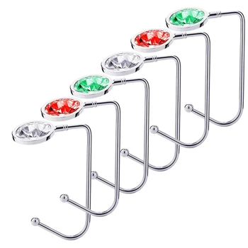 6 Pcs Christmas Stocking Holders Mantel Hooks Hanger Safety Hang Grip Stockings Clip for Christmas Party Decorations 
6 Pcs Christmas Stocking Holders Mantel Hooks Hanger Safety Hang Grip Stockings Clip for Christmas Party Decorations