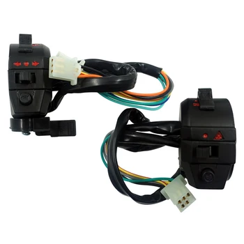 7/8" 22mm Motorcycle ATV Handlebar Control Switches Headlight Warning Light Turn Signal Horn Switch Button with damper For ATV
7/8" 22mm Motorcycle ATV Handlebar Control Switches Headlight Warning Light Turn Signal Horn Switch Button with damper For ATV