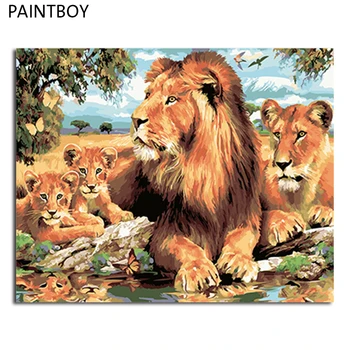 PAINTBOY Picture Modern Framed Pictures Painting By Numbers DIY Oil Painting On Canvas Home Decor Of Lion
PAINTBOY Picture Modern Framed Pictures Painting By Numbers DIY Oil Painting On Canvas Home Decor Of Lion
