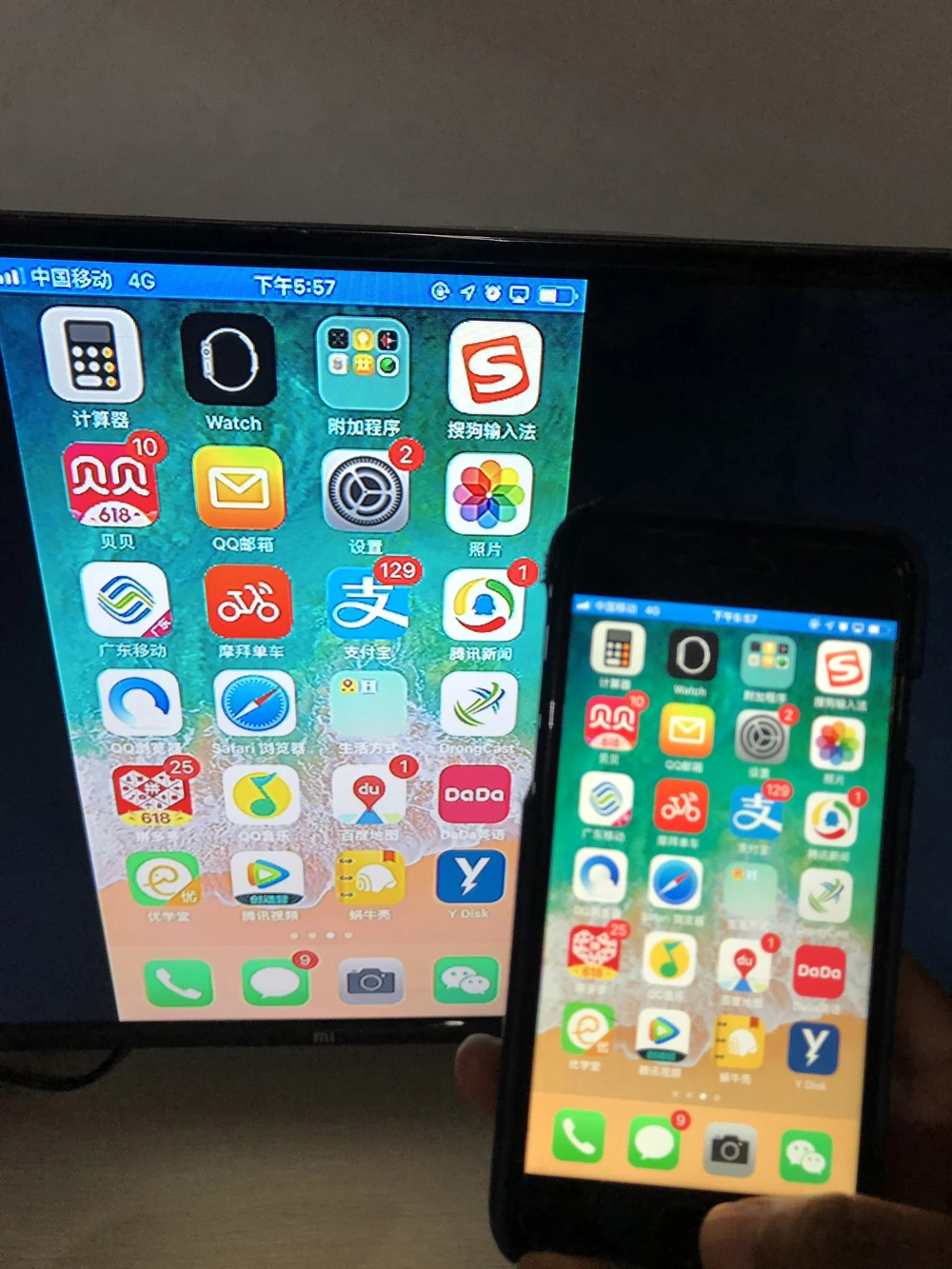 HDMI WiFi Adapter For iPhone X 7 8 Plus Samsung S6 S7 Edge S9 S10 Android to TV