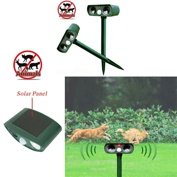 Multi-function Bird Repeller Device Animal Repeller Solar Energy Animal Driver Garden Outdoor Use Ultrasonic Solar
Multi-function Bird Repeller Device Animal Repeller Solar Energy Animal Driver Garden Outdoor Use Ultrasonic Solar
