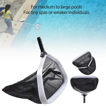 Fish Pond Skimmer Net Swimming Pool Cleaning Leaf Skimmer Mesh Frame Net For Cleaning Swimming Pool/salvaging Pool Water Garbage
Fish Pond Skimmer Net Swimming Pool Cleaning Leaf Skimmer Mesh Frame Net For Cleaning Swimming Pool/salvaging Pool Water Garbage