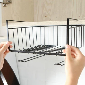 1pc Cupboard Iron Storage Rack Office Home Kitchen Bath Desk Shelf Desk Bathroom Cabinet Hanging Basket
1pc Cupboard Iron Storage Rack Office Home Kitchen Bath Desk Shelf Desk Bathroom Cabinet Hanging Basket