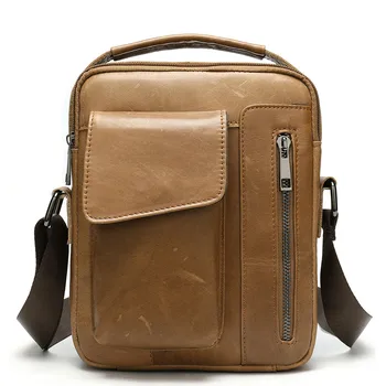 Men Leather Shoulder Bags Man Business Crossbody Bags For IPAD Air Mini Male Leather Handbag Small Briefcase Men's Messenger Bag
Men Leather Shoulder Bags Man Business Crossbody Bags For IPAD Air Mini Male Leather Handbag Small Briefcase Men's Messenger Bag