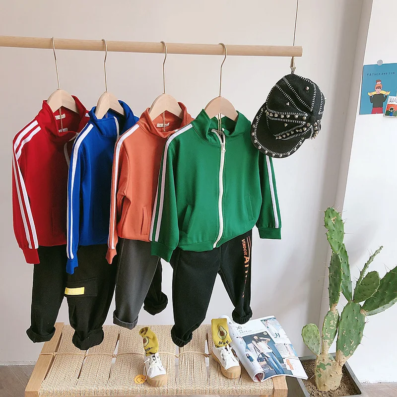 2020 Spring Childrenswear Kids' Overcoat Zipper Cardigan Children Sports Clothing Fashion Child Korean-style BOY'S Top
2020 Spring Childrenswear Kids' Overcoat Zipper Cardigan Children Sports Clothing Fashion Child Korean-style BOY'S Top