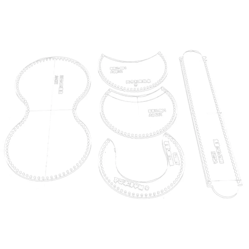Transparent Purse Leather Craft Acrylic Wallet Bag Pattern Stencil Template Tool Diy Set
Transparent Purse Leather Craft Acrylic Wallet Bag Pattern Stencil Template Tool Diy Set