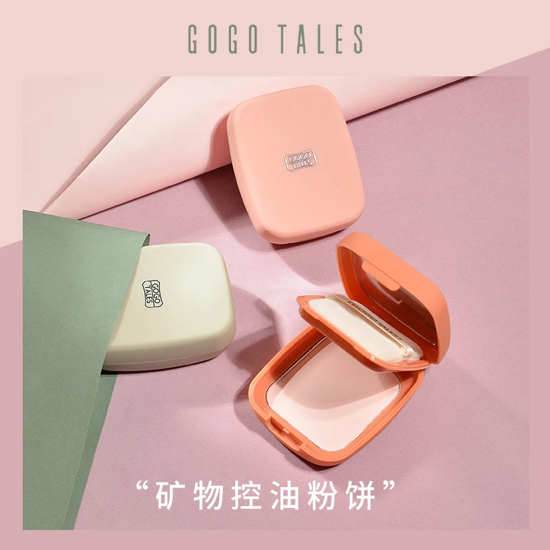 GoGo Tales Pressed Powder Matte Oil-control Brighten Skin Face Contour Finishing Powder Setting Makeup Soft Translucent Compact
GoGo Tales Pressed Powder Matte Oil-control Brighten Skin Face Contour Finishing Powder Setting Makeup Soft Translucent Compact