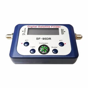 Onleny Digital Satellite Finder SF-95DR Meter Satlink Receptor TV Signal Receiver Sat Decoder DVB-T2 Satfinder
Onleny Digital Satellite Finder SF-95DR Meter Satlink Receptor TV Signal Receiver Sat Decoder DVB-T2 Satfinder