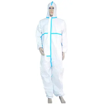 Disposable coveralls tape protection Waterproof breathable coveralls block outside air 1 pcs
Disposable coveralls tape protection Waterproof breathable coveralls block outside air 1 pcs