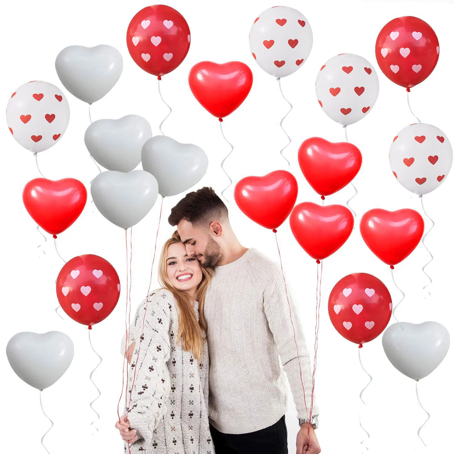 decoration balloons wedding engagement decor balloon love heart