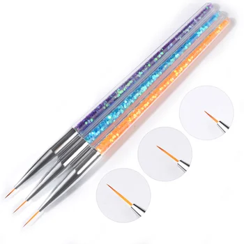3Pcs/Set DIY Manicure Nail Brushes Kit Korean Style Fashion Women Nail Painting Pen Brush Liner Set Drawing Tools
3Pcs/Set DIY Manicure Nail Brushes Kit Korean Style Fashion Women Nail Painting Pen Brush Liner Set Drawing Tools