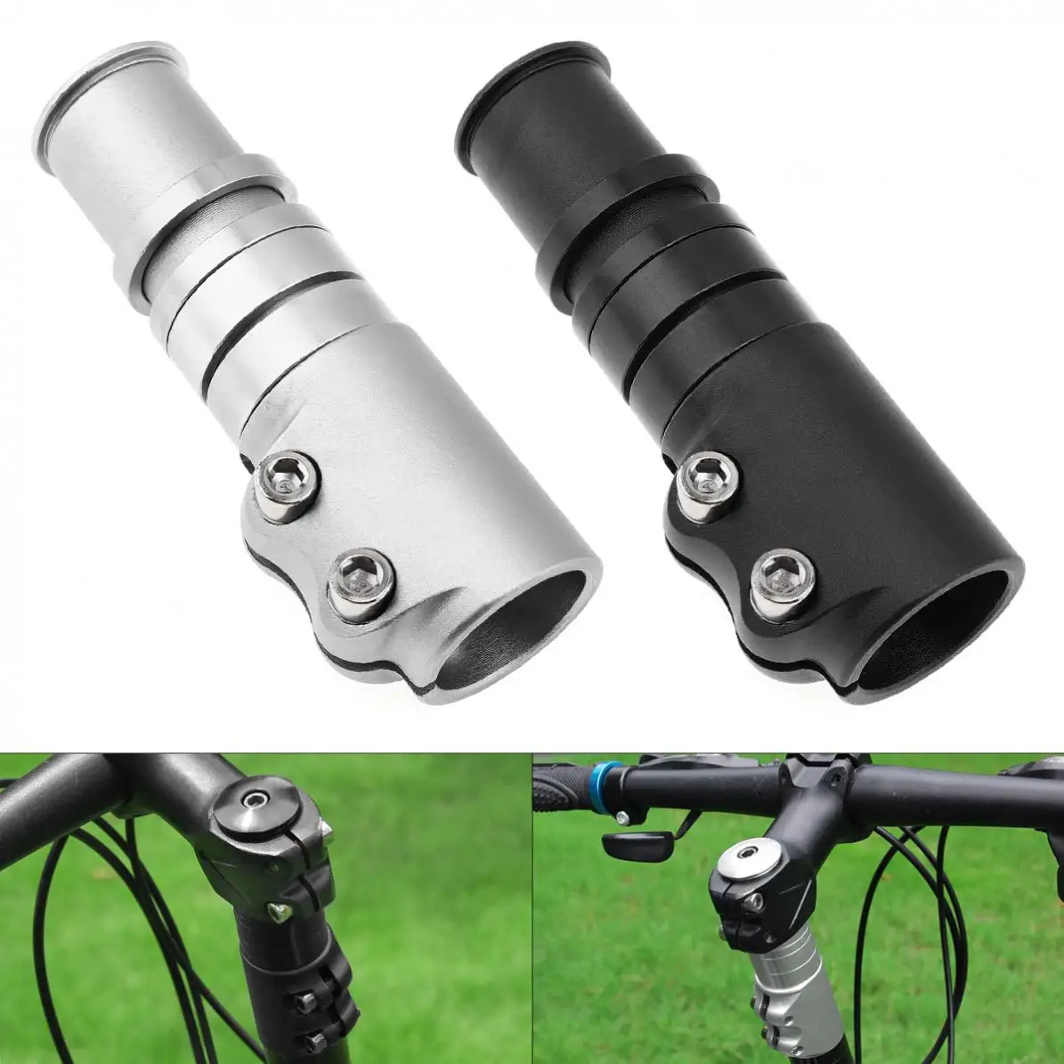 Aluminum Alloy Bicycle Stem Increased Control Tube Extend Handlebar Stem Heighten Bike Front Fork Bicycle Parts Accessories
Aluminum Alloy Bicycle Stem Increased Control Tube Extend Handlebar Stem Heighten Bike Front Fork Bicycle Parts Accessories