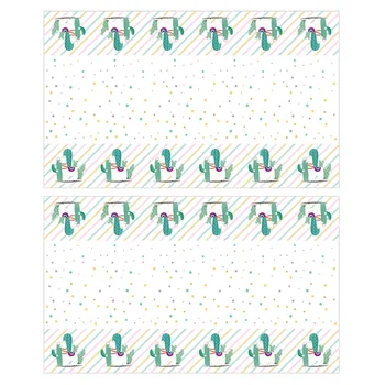 2pcs Tablecloth Disposable Alpaca Pattern Table Cover Protective Cloth Table Runner Decor Party Supplies for Festival Party
2pcs Tablecloth Disposable Alpaca Pattern Table Cover Protective Cloth Table Runner Decor Party Supplies for Festival Party