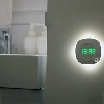 Smart Sensor Wall Clock with LED Lights 2 Colors Night Home Clock LED for Toilet Home LED Body Induction Sensor Night Light
Smart Sensor Wall Clock with LED Lights 2 Colors Night Home Clock LED for Toilet Home LED Body Induction Sensor Night Light