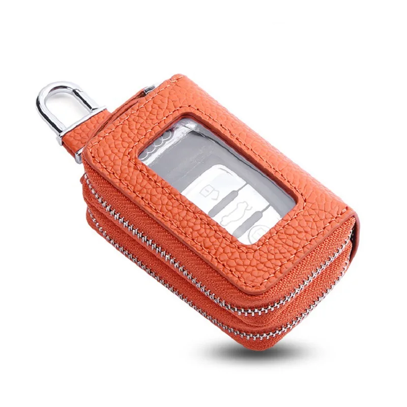 Double-layer Zipper Car Key Case Leather Multi-function Vehicle Leather Key Case In Stock Key Chains
Double-layer Zipper Car Key Case Leather Multi-function Vehicle Leather Key Case In Stock Key Chains