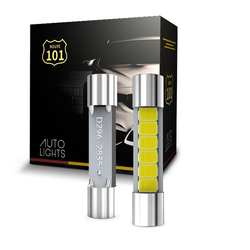 Route101 2pcs 28mm 29mm Festoon LED Bulb White 12V C5W 6614F 6612F Fuse Car Interior Sun Visor Vanity Mirror Dome Light Lamp
Route101 2pcs 28mm 29mm Festoon LED Bulb White 12V C5W 6614F 6612F Fuse Car Interior Sun Visor Vanity Mirror Dome Light Lamp