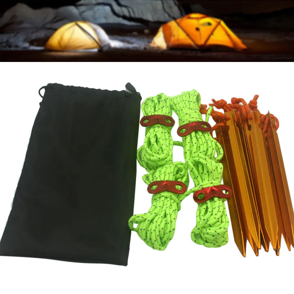 Tent Peg Nail Aluminium Alloy Stake with Rope Camping Equipment Outdoor Traveling Tent Building Beach Tent Pegs Bail
Tent Peg Nail Aluminium Alloy Stake with Rope Camping Equipment Outdoor Traveling Tent Building Beach Tent Pegs Bail