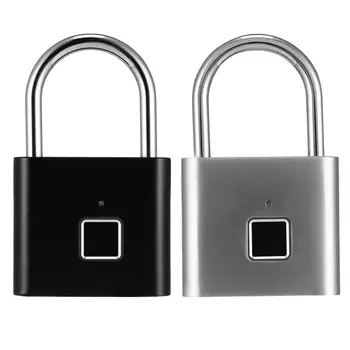Portable Mini Keyless Smart Security Lock Fingerprint Padlock Gym Cabinet Box Bag Suitcase Luggage Code Password Travel Lock
Portable Mini Keyless Smart Security Lock Fingerprint Padlock Gym Cabinet Box Bag Suitcase Luggage Code Password Travel Lock