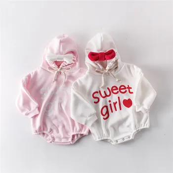 2019 Autumn Winter Baby Romper Thick Cotton Newborn Baby Clothes Cute Bow Hooded Baby Girl Clothing Jumpsuit Infant Clothes
2019 Autumn Winter Baby Romper Thick Cotton Newborn Baby Clothes Cute Bow Hooded Baby Girl Clothing Jumpsuit Infant Clothes