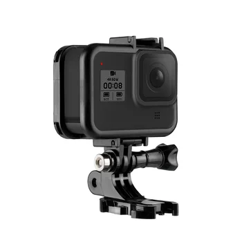 Frame Housing Case Cage Cold Shoe Bracket with Quick Release Buckle Tripod Mount for GoPro Hero 8 Camera Accessories
Frame Housing Case Cage Cold Shoe Bracket with Quick Release Buckle Tripod Mount for GoPro Hero 8 Camera Accessories