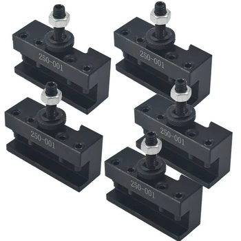 5Pcs Quick Change Turning and Facing Lathe Tool Holder Bracket 250-001CNC Tool POST
5Pcs Quick Change Turning and Facing Lathe Tool Holder Bracket 250-001CNC Tool POST