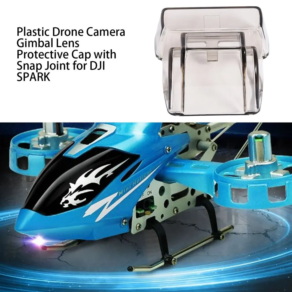 Plastic Drone Screen Camera Gimbal Lens Cap Cover Protective Guard with Snap Joint for DJI SPARK Drone Accessories