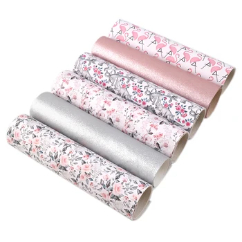 David accessories 6pcs/set 20*34cm Flower Printed Faux Leather Fabric Set DIY Materials Crafts Synthetic Leather Sheets,1Yc7532
David accessories 6pcs/set 20*34cm Flower Printed Faux Leather Fabric Set DIY Materials Crafts Synthetic Leather Sheets,1Yc7532