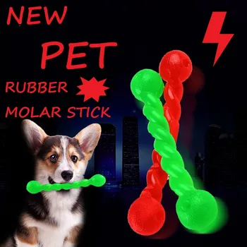 New pet rubber molar sticks playable bite-resistant training puzzle clean teeth toys pet supplies cat and dog toy dog training s
New pet rubber molar sticks playable bite-resistant training puzzle clean teeth toys pet supplies cat and dog toy dog training s