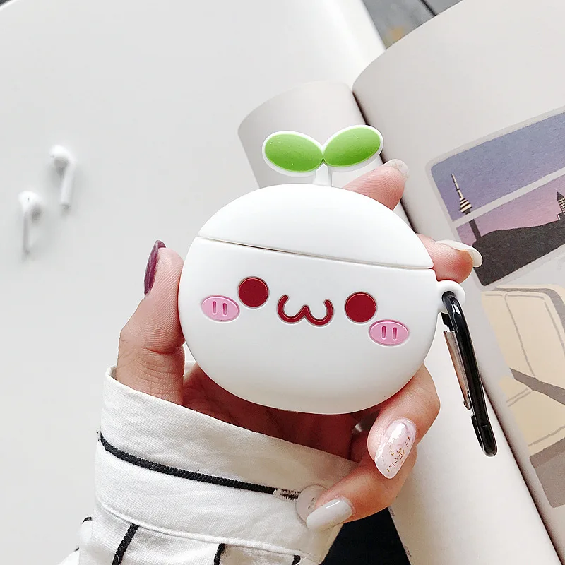 3D Rough Color Text Silicone Earphone Protective Case for Apple Airpods 1 2 Drop Proof Headset Creative Cover with Keychain
3D Rough Color Text Silicone Earphone Protective Case for Apple Airpods 1 2 Drop Proof Headset Creative Cover with Keychain
